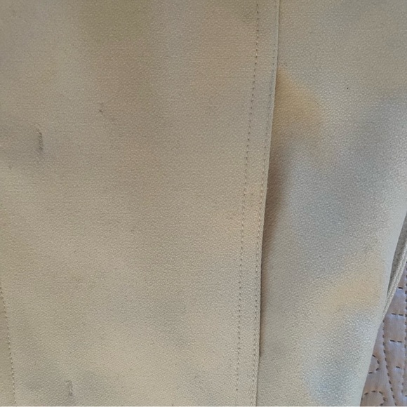 United Colors of Benetton Cream Wool Blend Trench Style Coat 38(2) - Picture 11 of 16